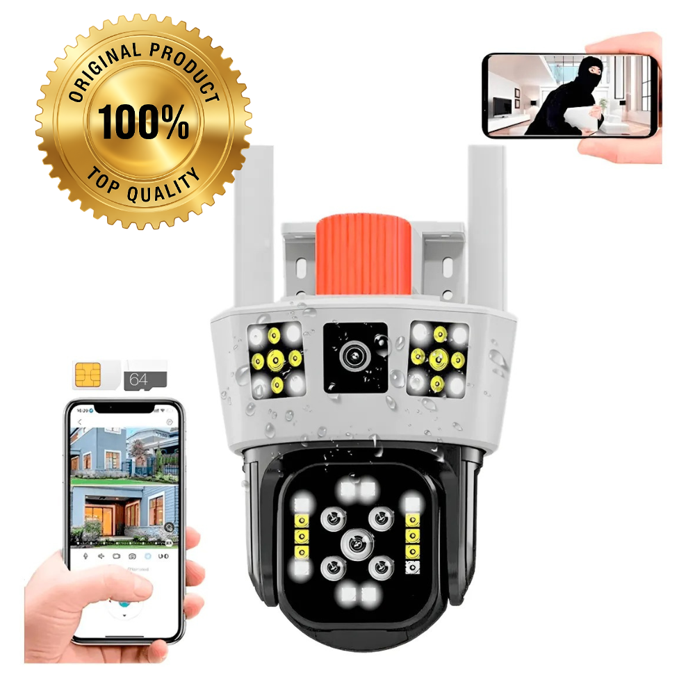 Camara Wifi 3 Pantallas Sirena BlackDays