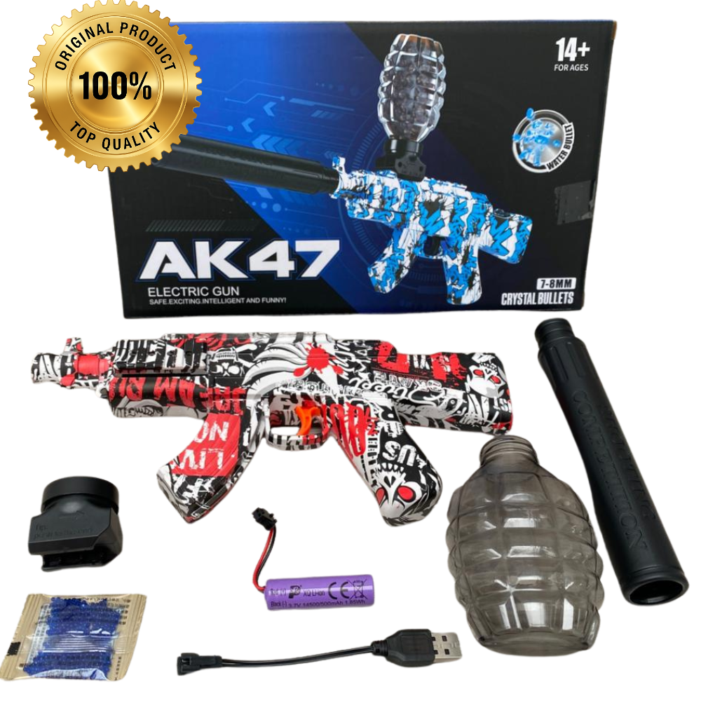 PISTOLA DE HIDROGEL M416 – ¡La solución al aburrimiento de siempre!