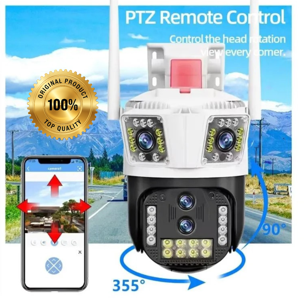 Camara Wifi 3 Pantallas Sirena BlackDays