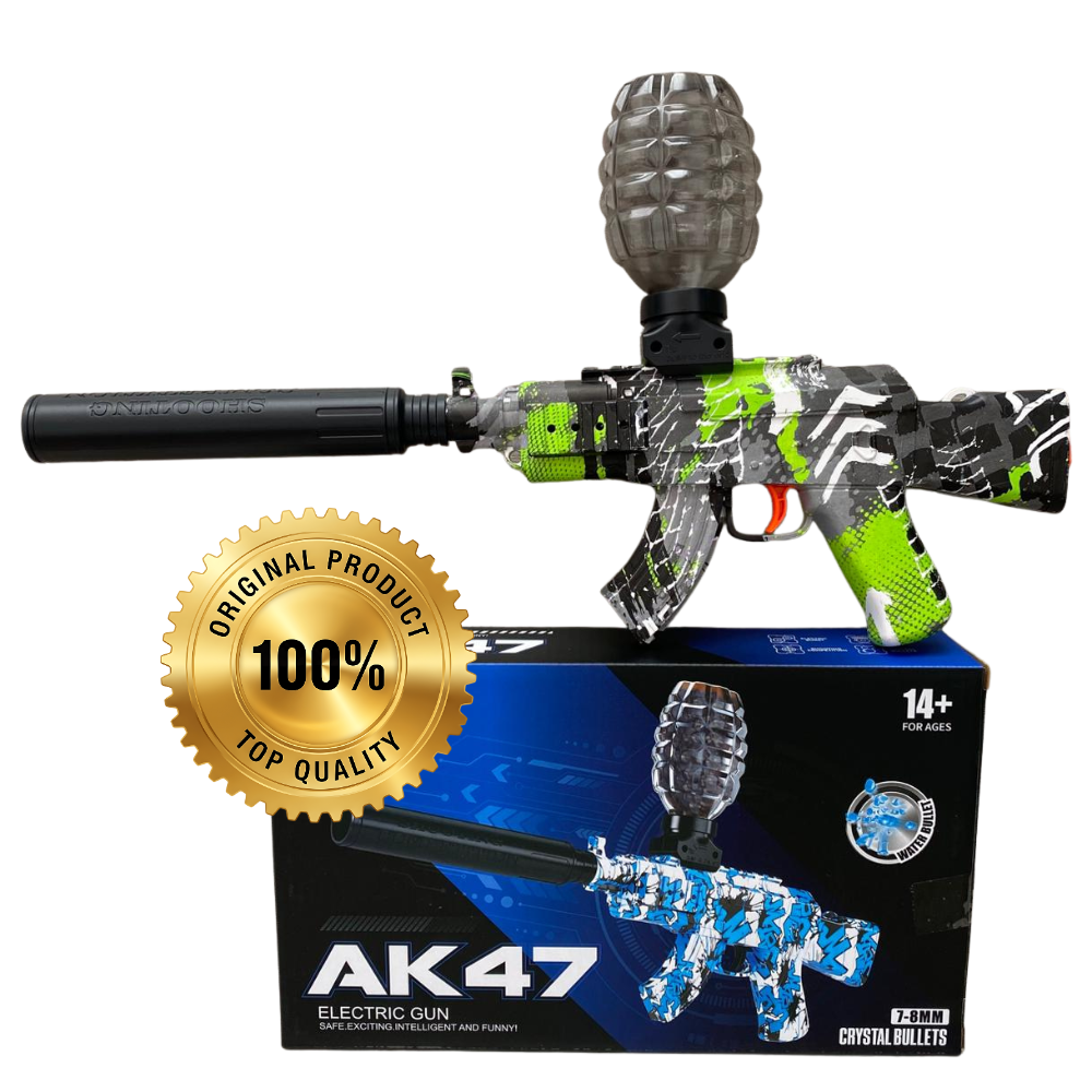 PISTOLA DE HIDROGEL M416 – ¡La solución al aburrimiento de siempre!