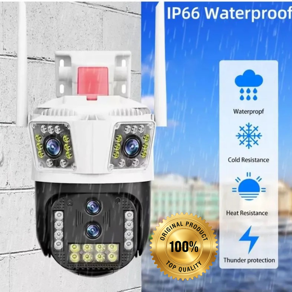 Camara Wifi 3 Pantallas Sirena BlackDays