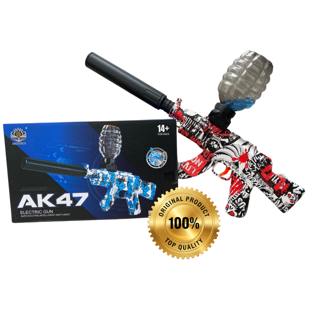 PISTOLA DE HIDROGEL M416 – ¡La solución al aburrimiento de siempre!